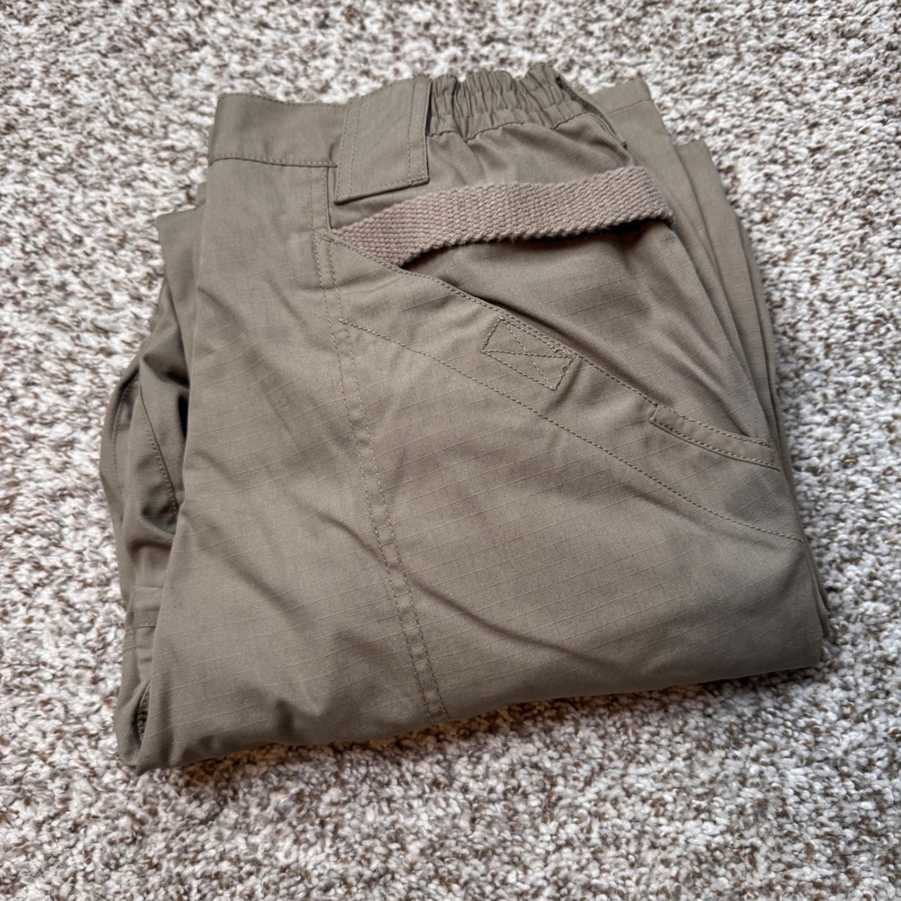 5.11 Tactical Men's 30x32 Cargo Pants Khaki Utility‎ Work Field Double Knee